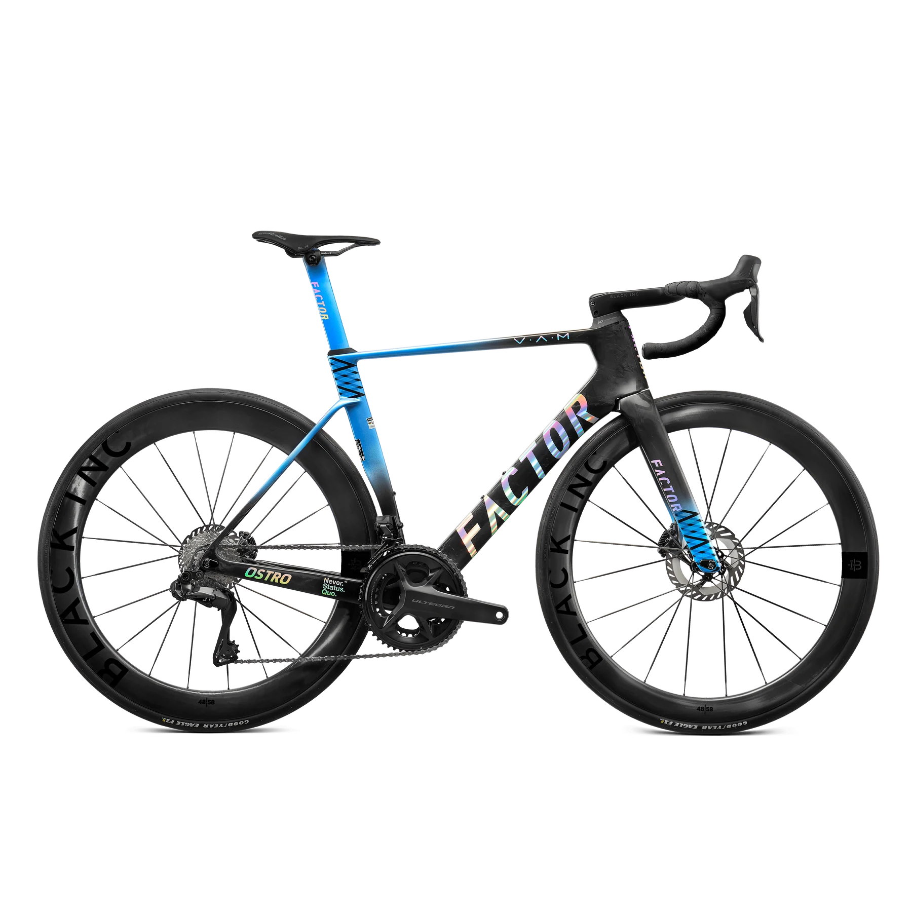 Ostro-vam-v2-Icon-Blue-CB-Ultegra-4858black-4472x4472 OSTRO VAM - Shimano Ultegra – Bild 1