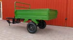 Transportwagen Anhänger für Rasentraktor & Kleintraktor Kipper – Bild 3