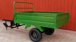 Transportwagen Anhänger für Rasentraktor & Kleintraktor Kipper – Bild 4