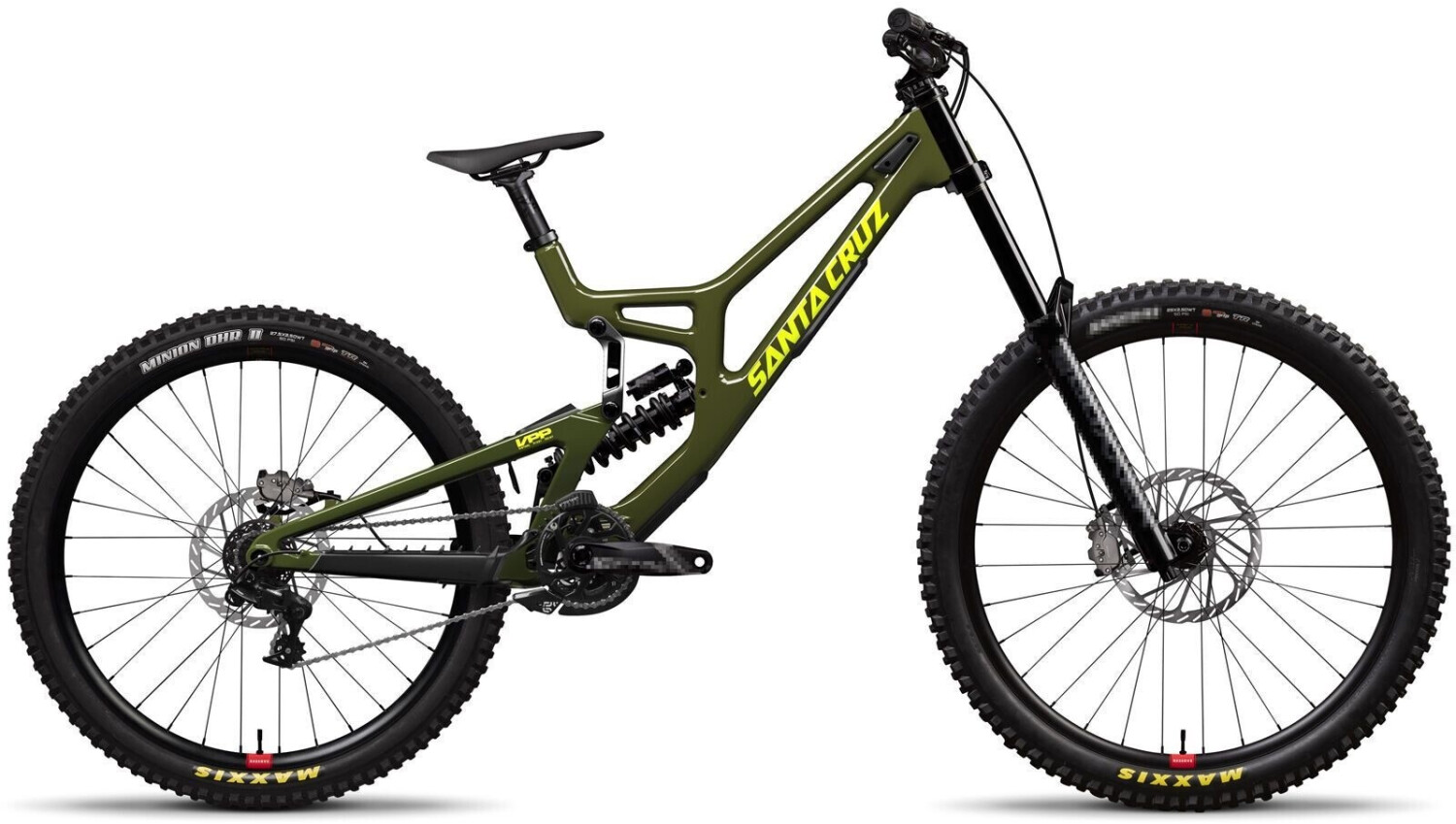 santa-cruz-v10-8-cc-dh-s-gloss-black-sparkle Santa Cruz V10 8 CC DH S gloss black sparkle – Bild 1